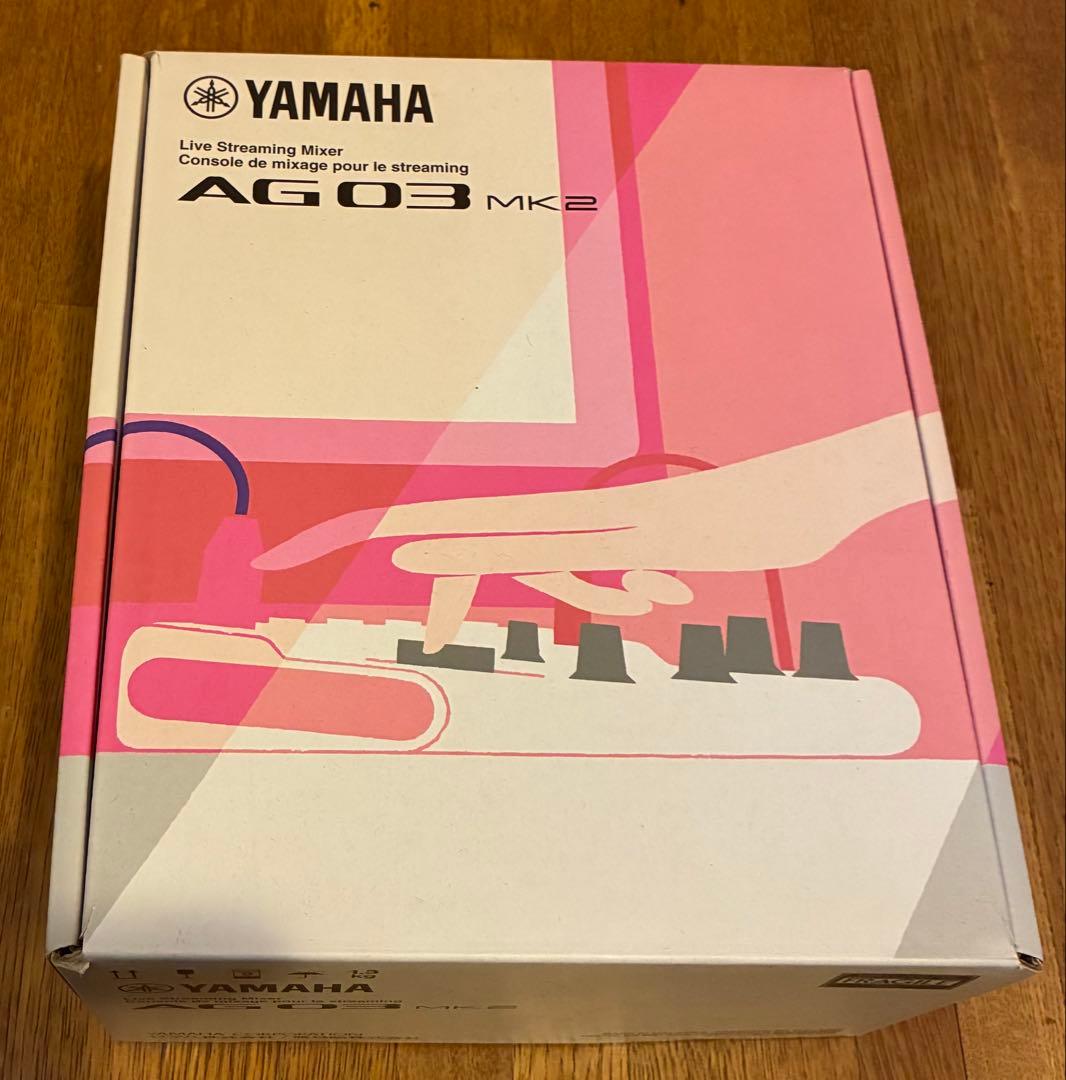 【ジャンク品⠀】 YAMAHA AG03 オーディオインターフェース