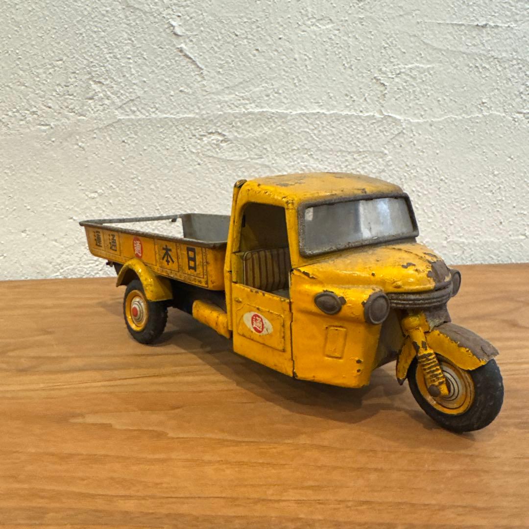 バ*ト様 野村トーイ 日本通運 三輪トラック ブリキ 当時物