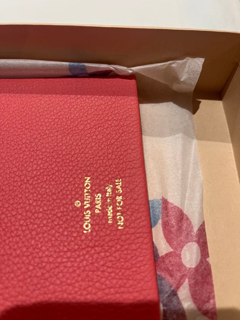 LOUIS VUITTON ノート レッド