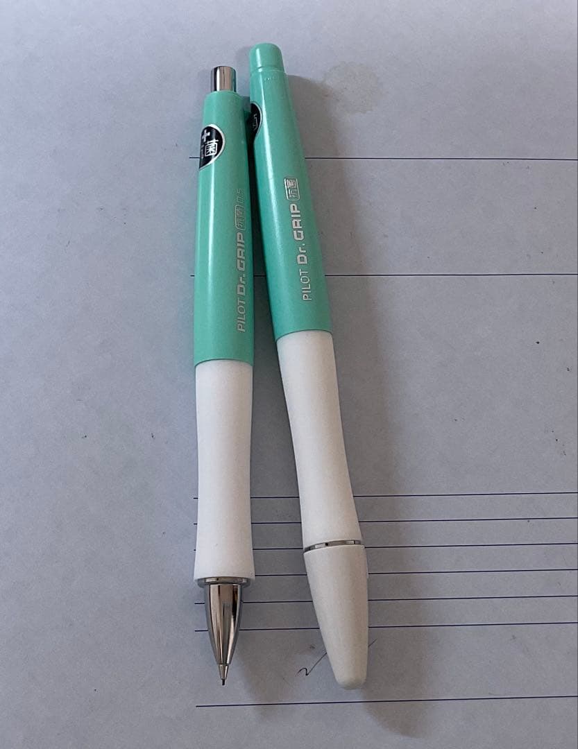 廃番　ドクターグリップ抗菌仕様シャープペンball penセット　１９９４年発売