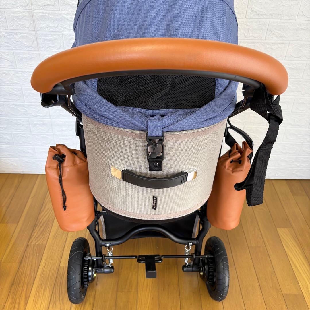 【極美品】　エアバギー ドーム3 ラージサイズ　ペットカート　リバーブルー