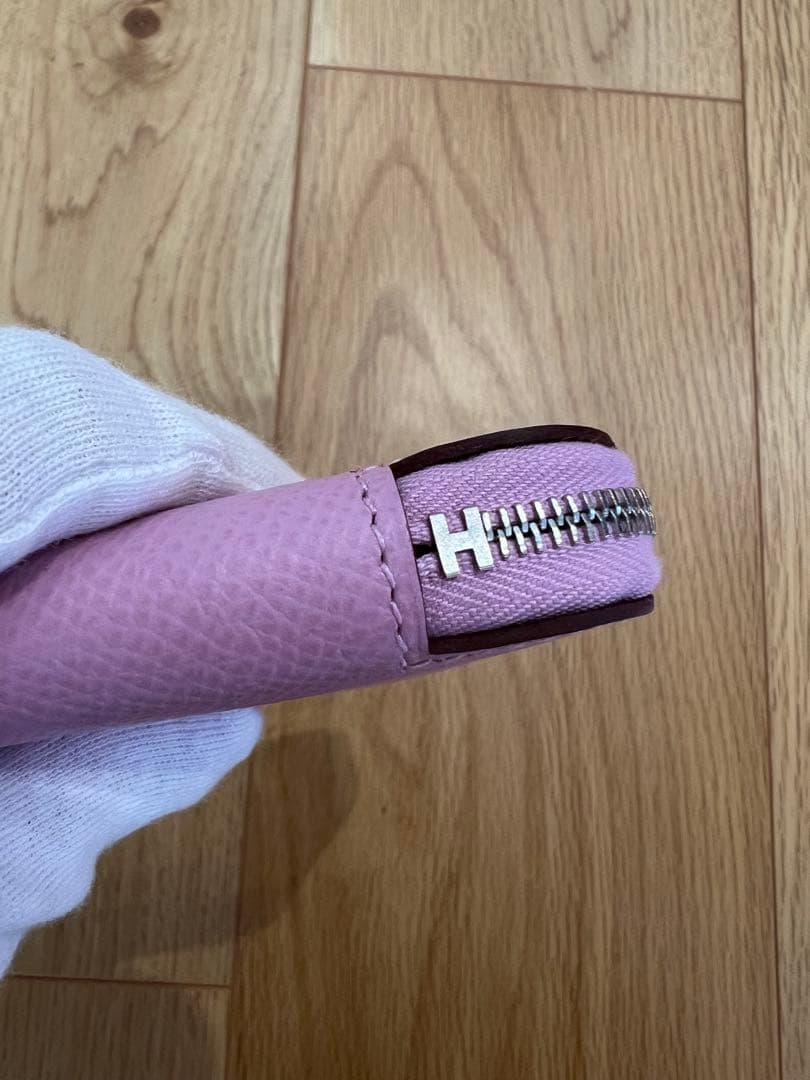 新品　HERMES エルメス　アザップ　シルクインコンパクト　モーヴシルベストル