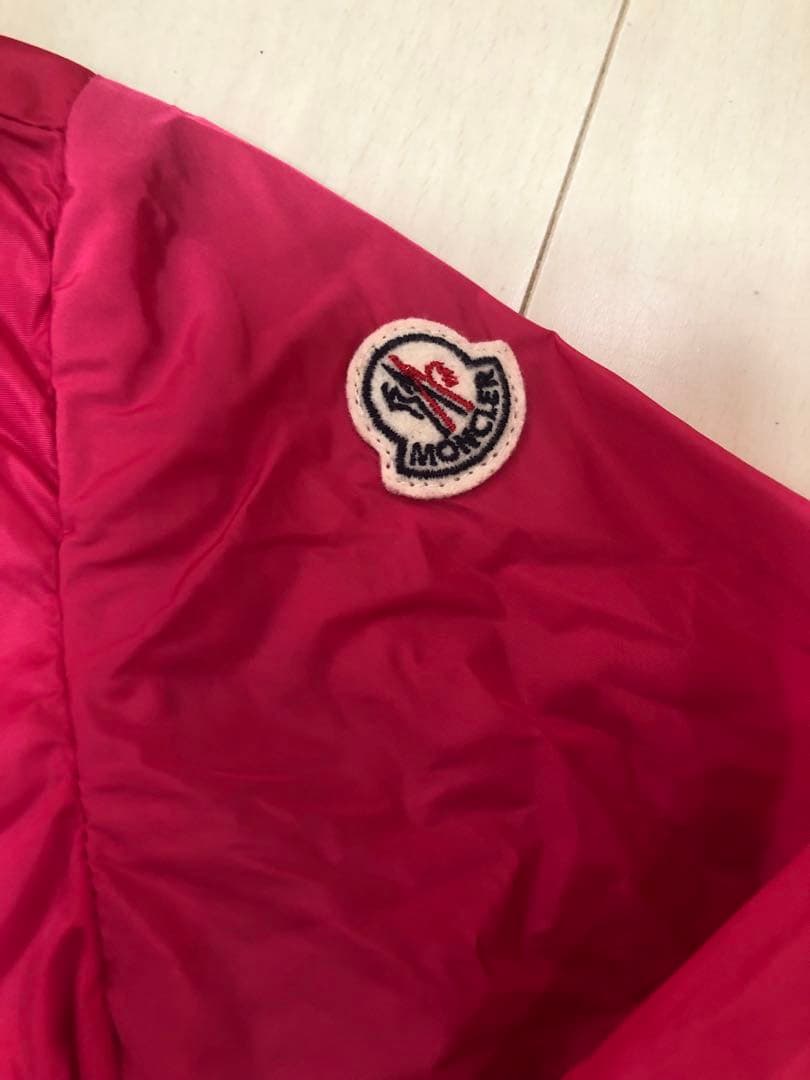 新宿伊勢丹モンクレール フリル ピンクジャケット98cm