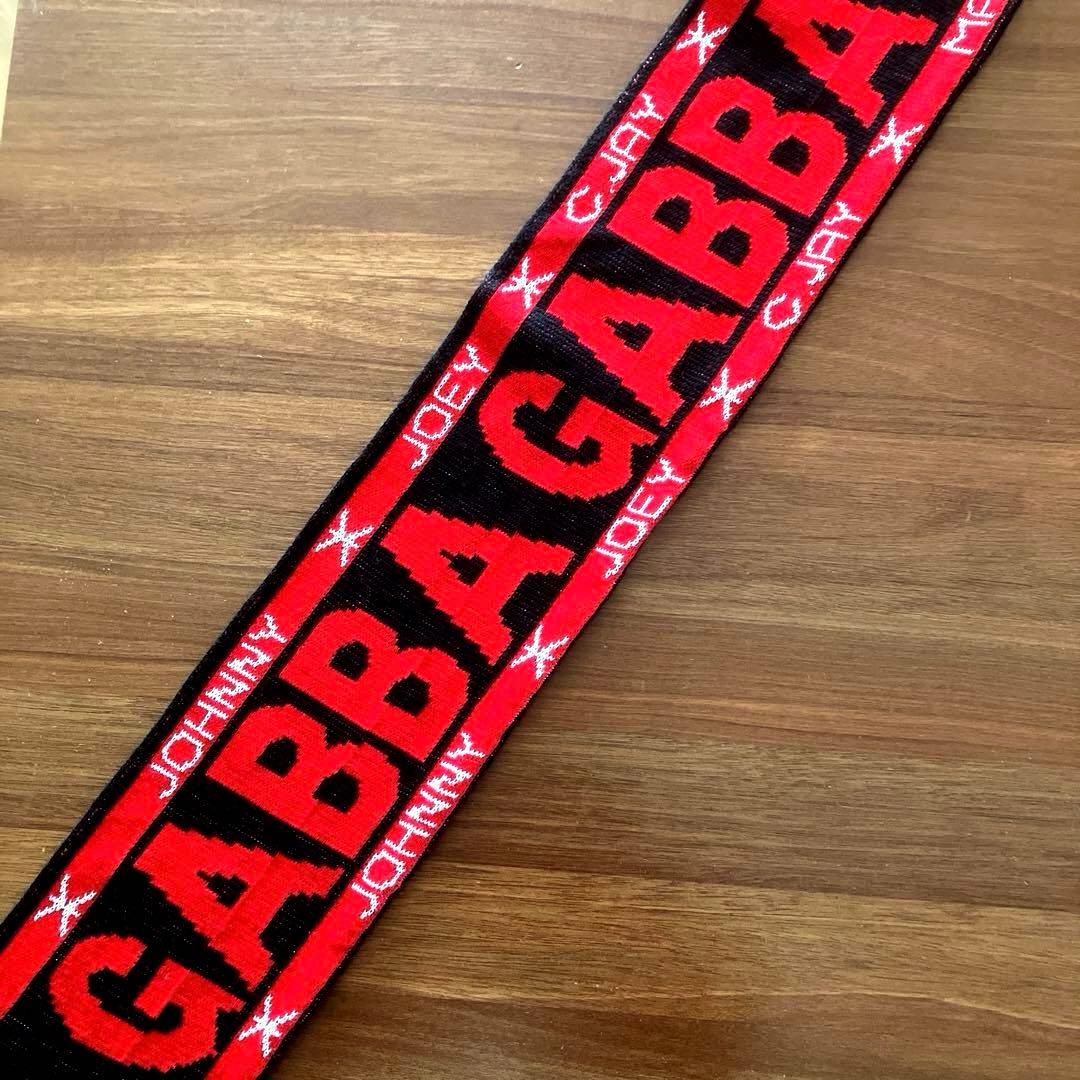 当時物 90's ツアー RAMONES ラモーンズ　マフラー ニット帽 レア