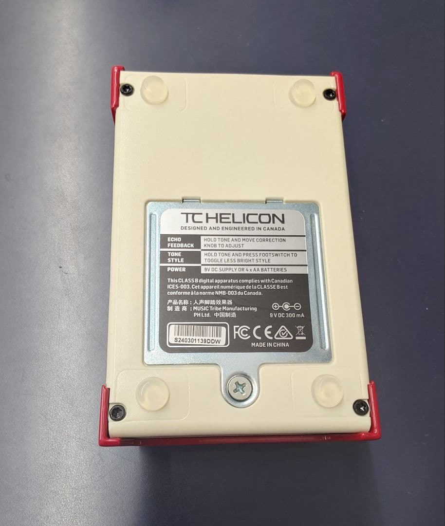 TC HELICON Mic Mechanic 2 ボーカルエフェクター