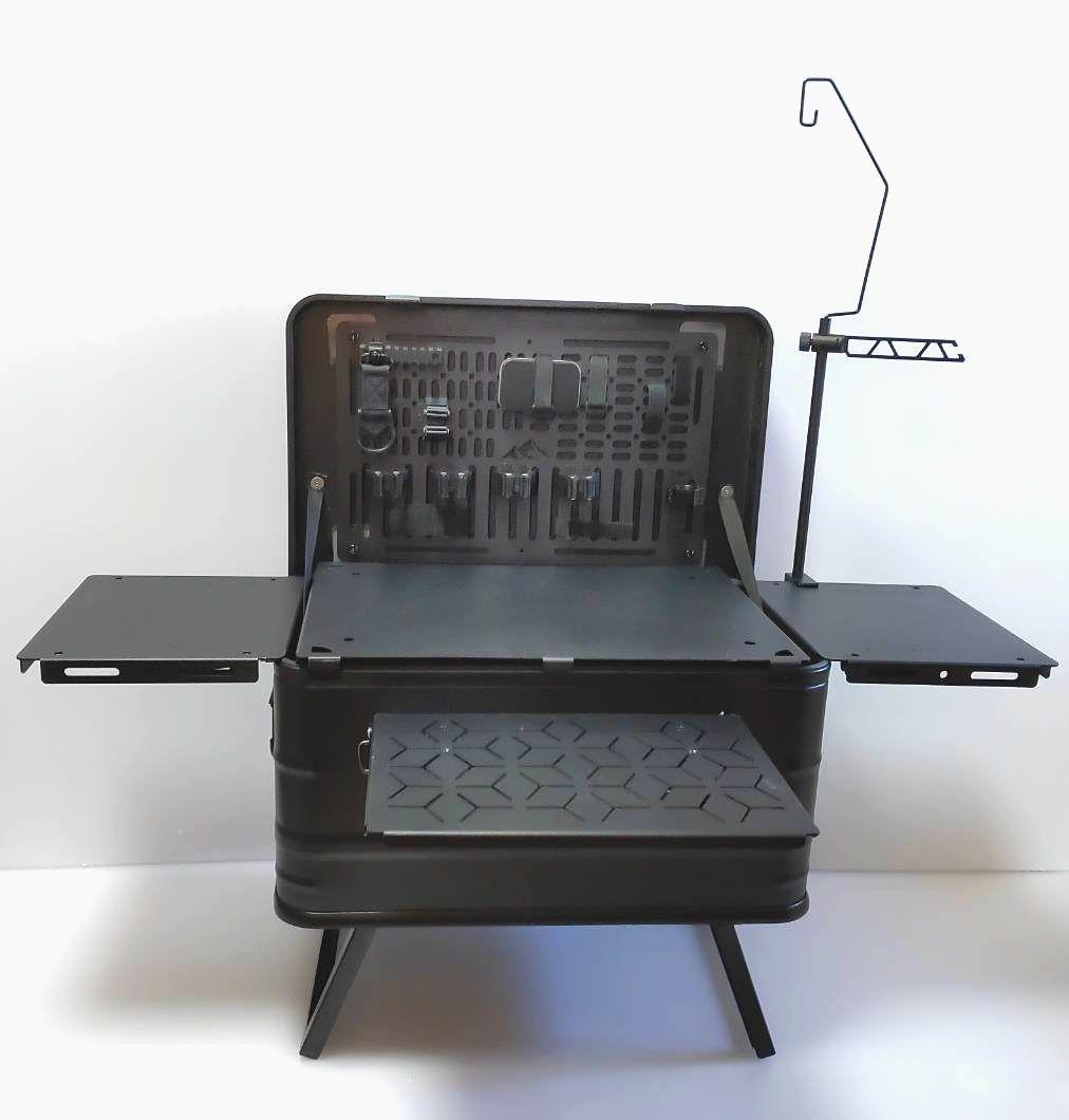 アルミコンテナ　50L　サイドパネル　前面センターパネル　キャンプ　アウトドア