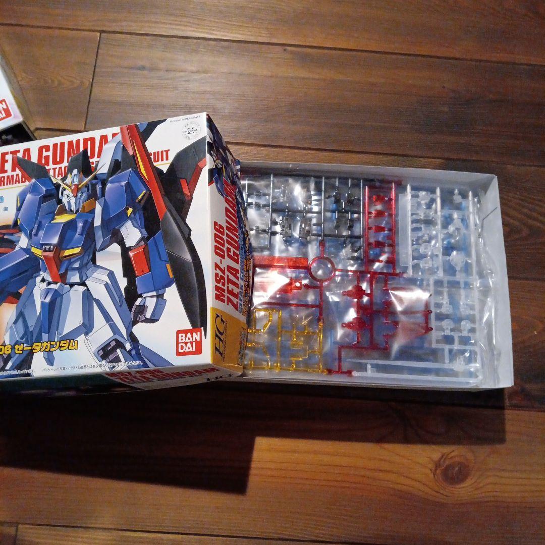 【未組立】1/144 HGUC ガンダム＆ｚガンダム　 クリアカラーセット