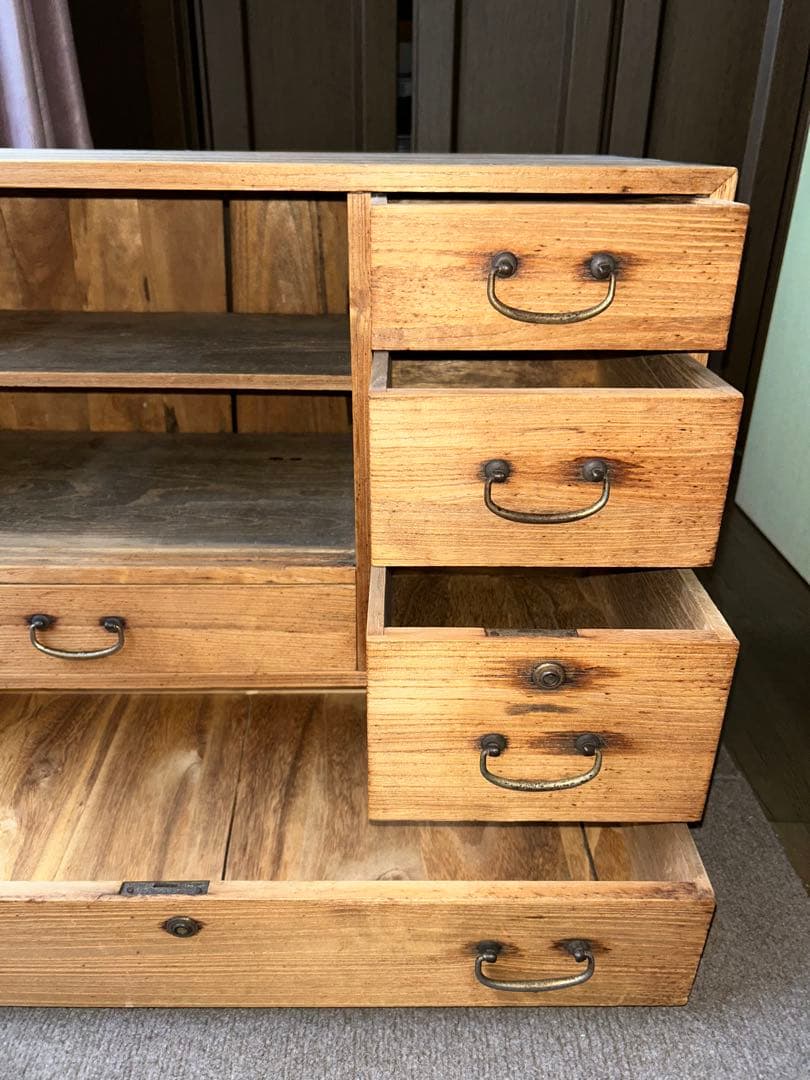 木製桐箪笥 5引き出しタイプ