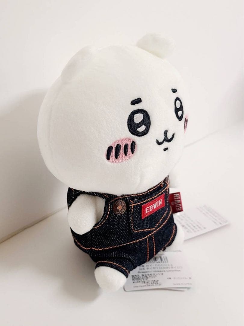ちいかわ　ちいかわ×EDWIN コラボぬいぐるみ