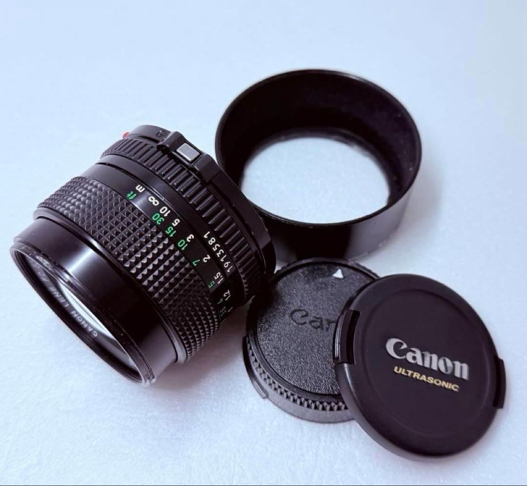 Canon AE-1 & New FD 50mm F1.4 各動作良好