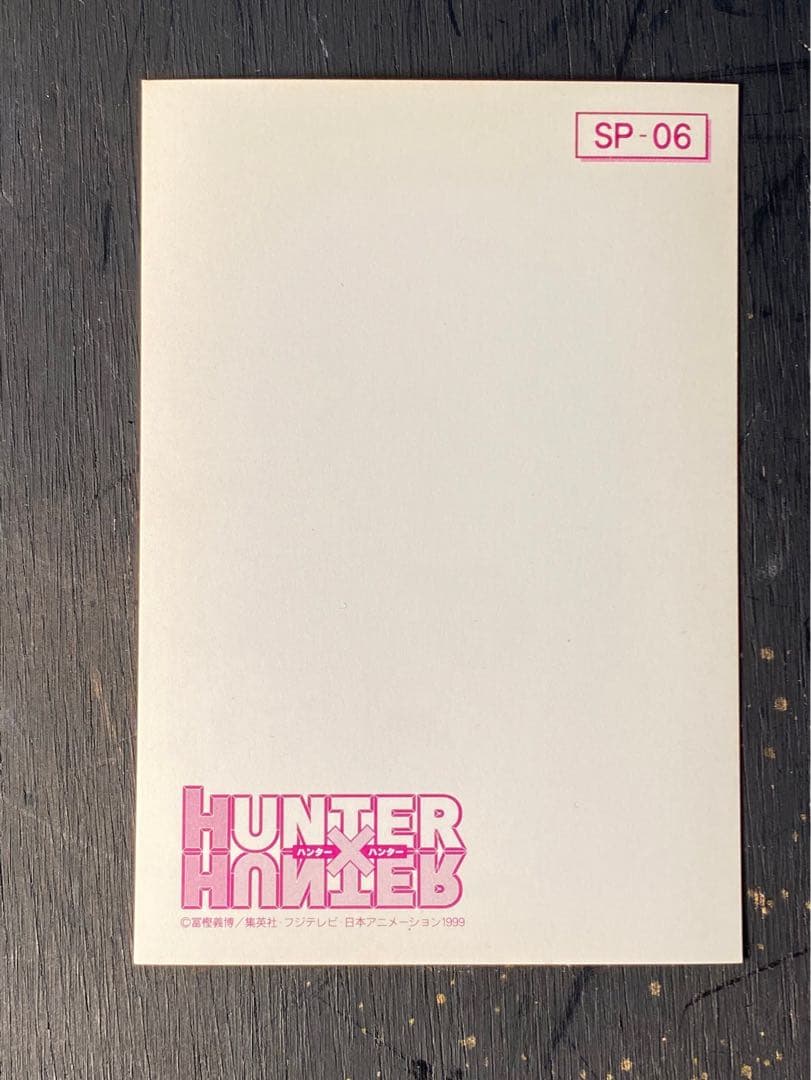 HUNTER×HUNTER ブロマイド　ポストカード イルミ　No.SP-6