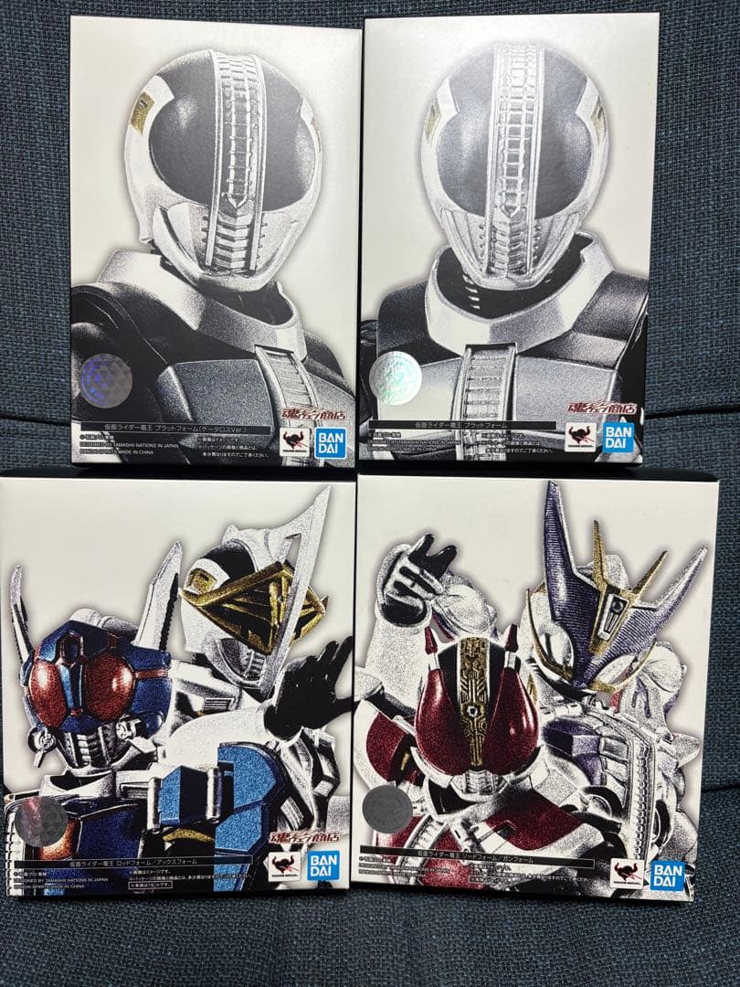 仮面ライダー 電王 S.H.Figuartsフィギュアーツ 真骨彫製法4体セット