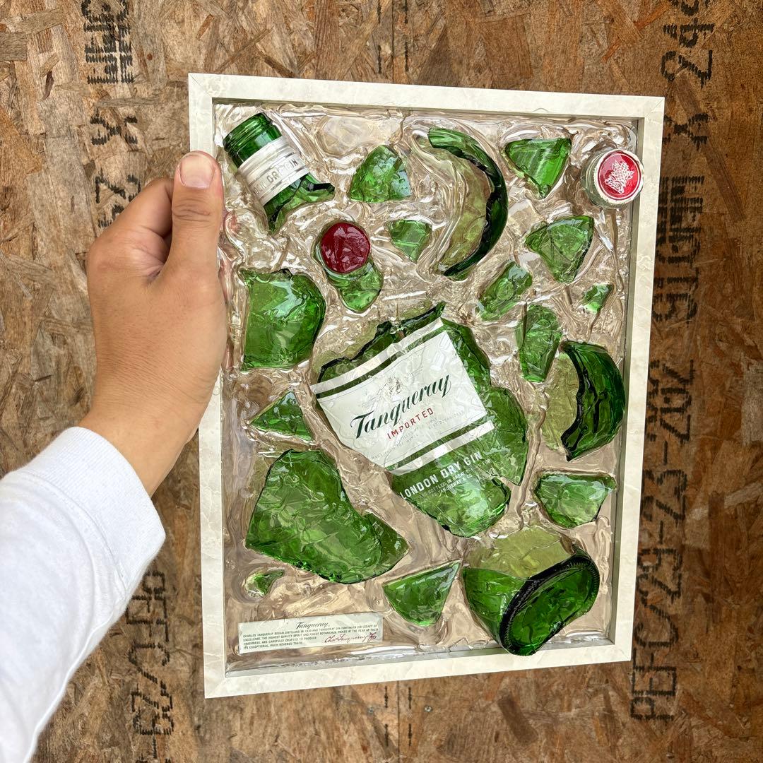 ジン   タンカレー  ジントニック 壁掛け アート
