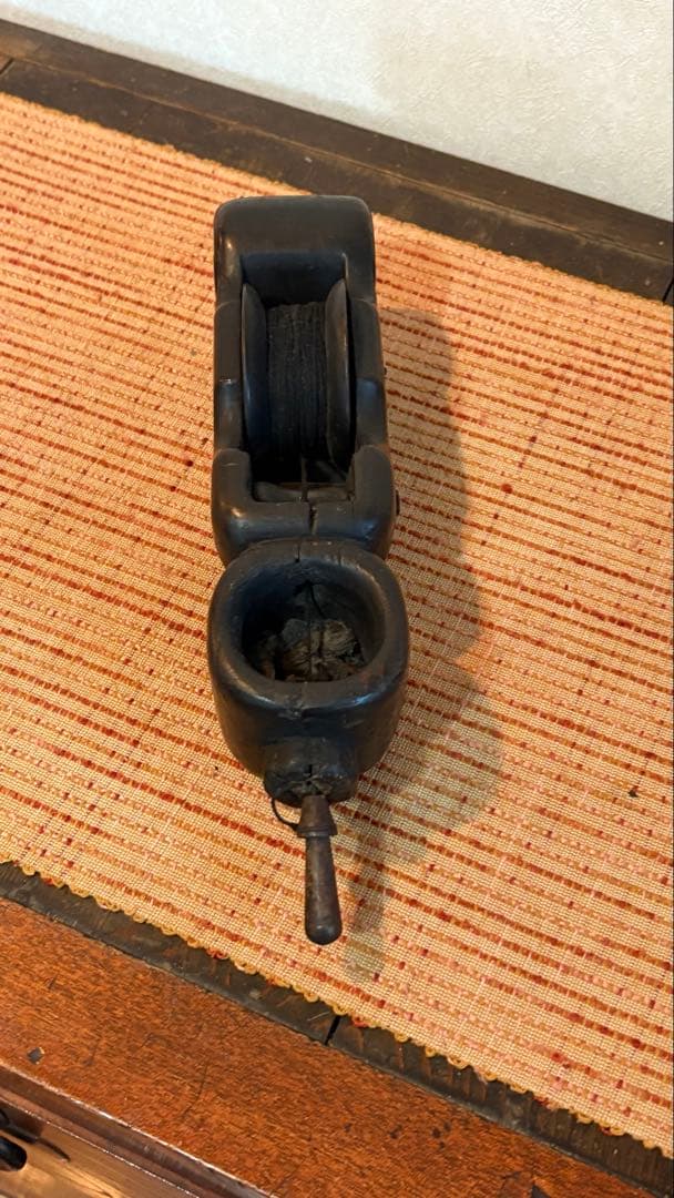 古道具　李朝　墨壺　大工道具　アンティーク　骨董