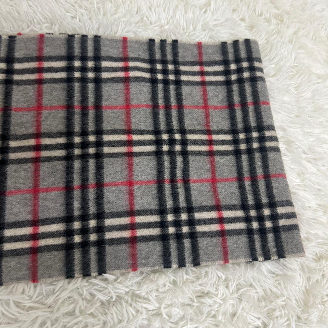 【極美品】Burberrys カシミア100% マフラー ノバチェック