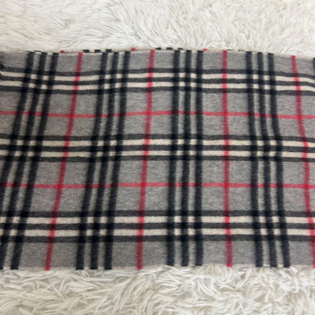 【極美品】Burberrys カシミア100% マフラー ノバチェック