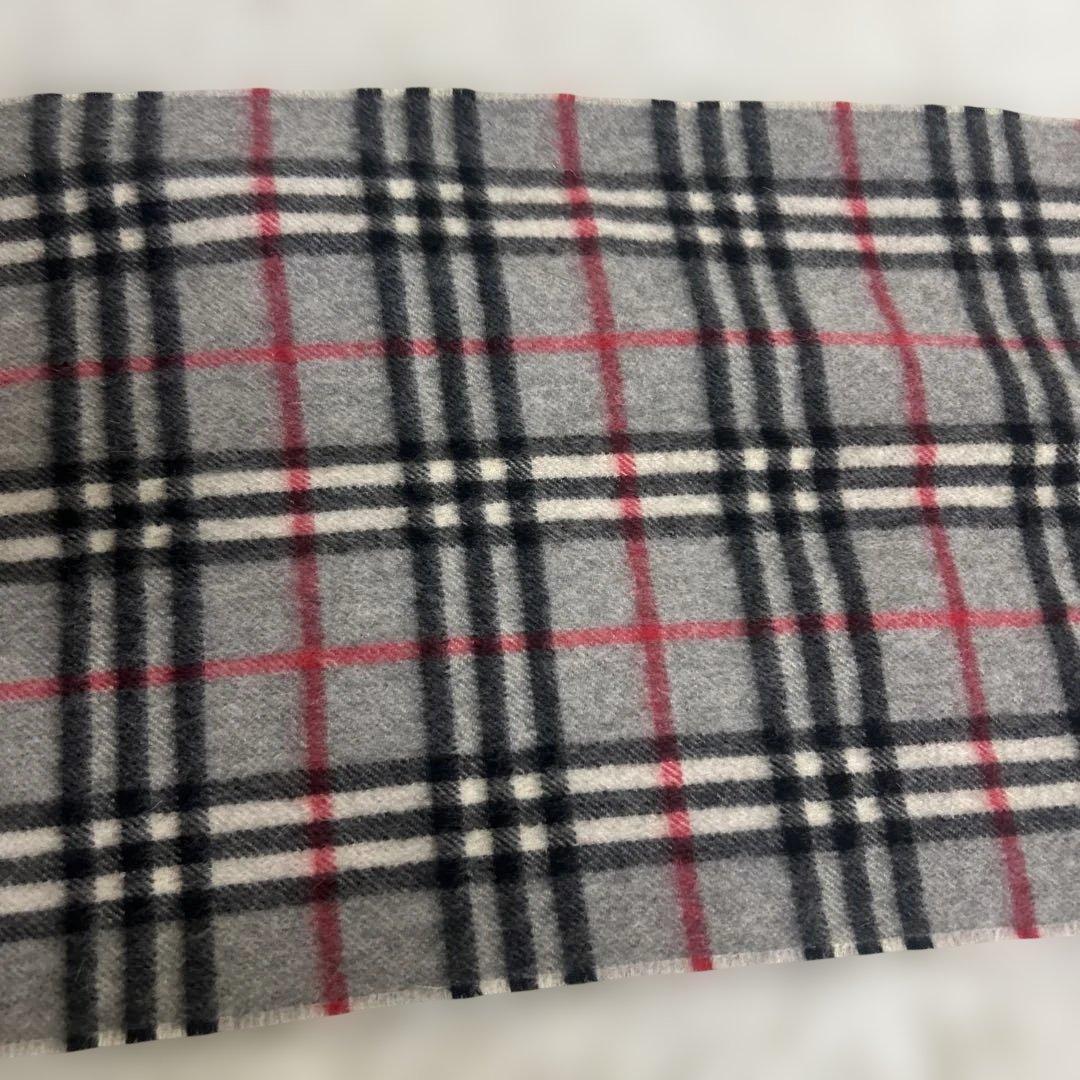 【極美品】Burberrys カシミア100% マフラー ノバチェック