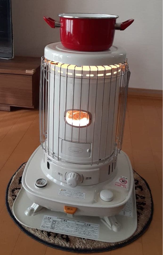 説明書付き【美品】コロナ ポータブルストーブSL-6622ホワイト
