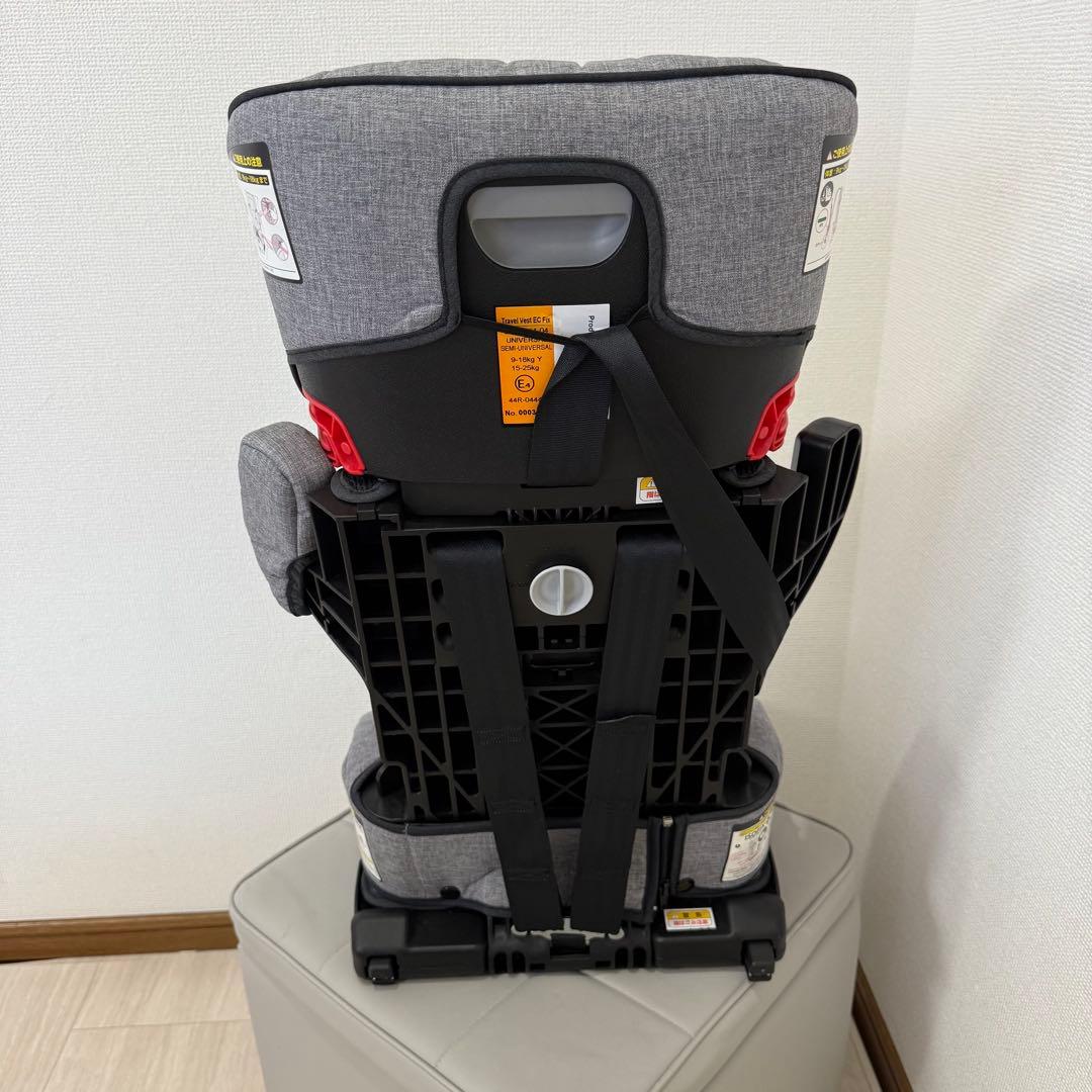 【美品】日本育児 チャイルドシート トラベルベスト EC fix ISOFIX