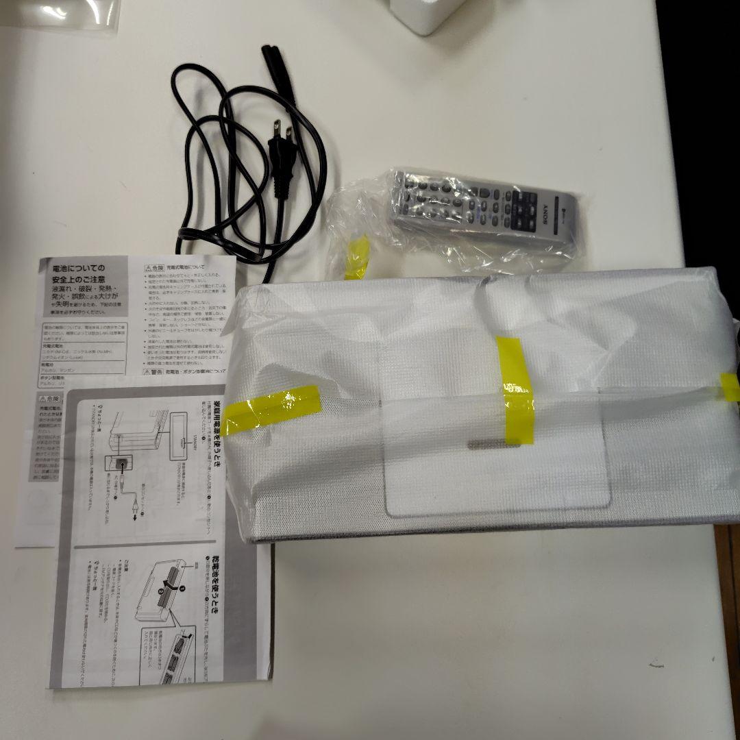 【新品未開封】 SONY パーソナルオーディオシステム ZS-E 80（W）