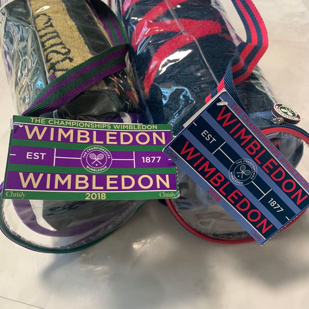 バヤシ　ウィンブルドン 2018年　記念タオル 2枚セット