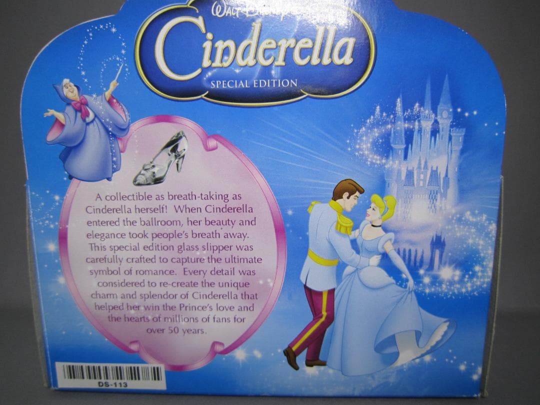 ディズニー　シンデレラ姫 ガラスの靴 ミニスケールモデル[マスターレプリカ]