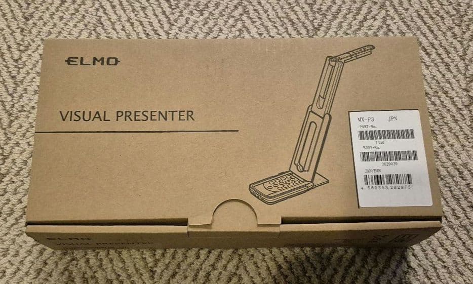 【新品】ELMO エルモ MX-P3 4Kコンパクト書画カメラ