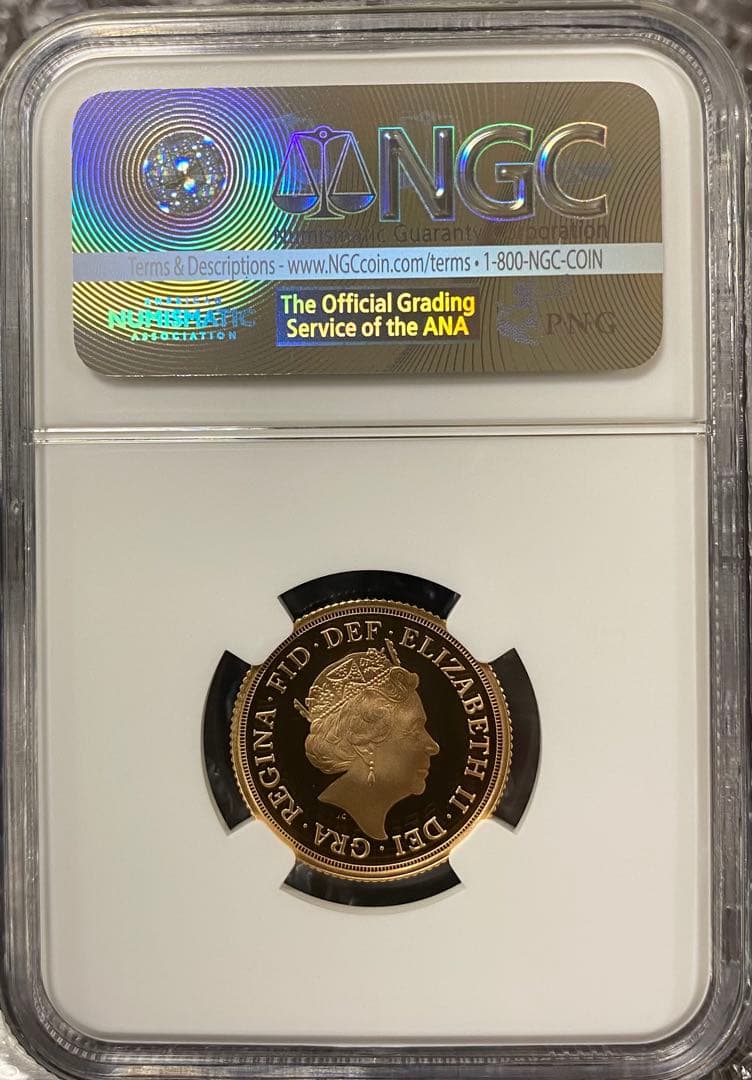 ☆最高鑑定☆2015年 1ソブリン金貨 NGC PF 70 UC