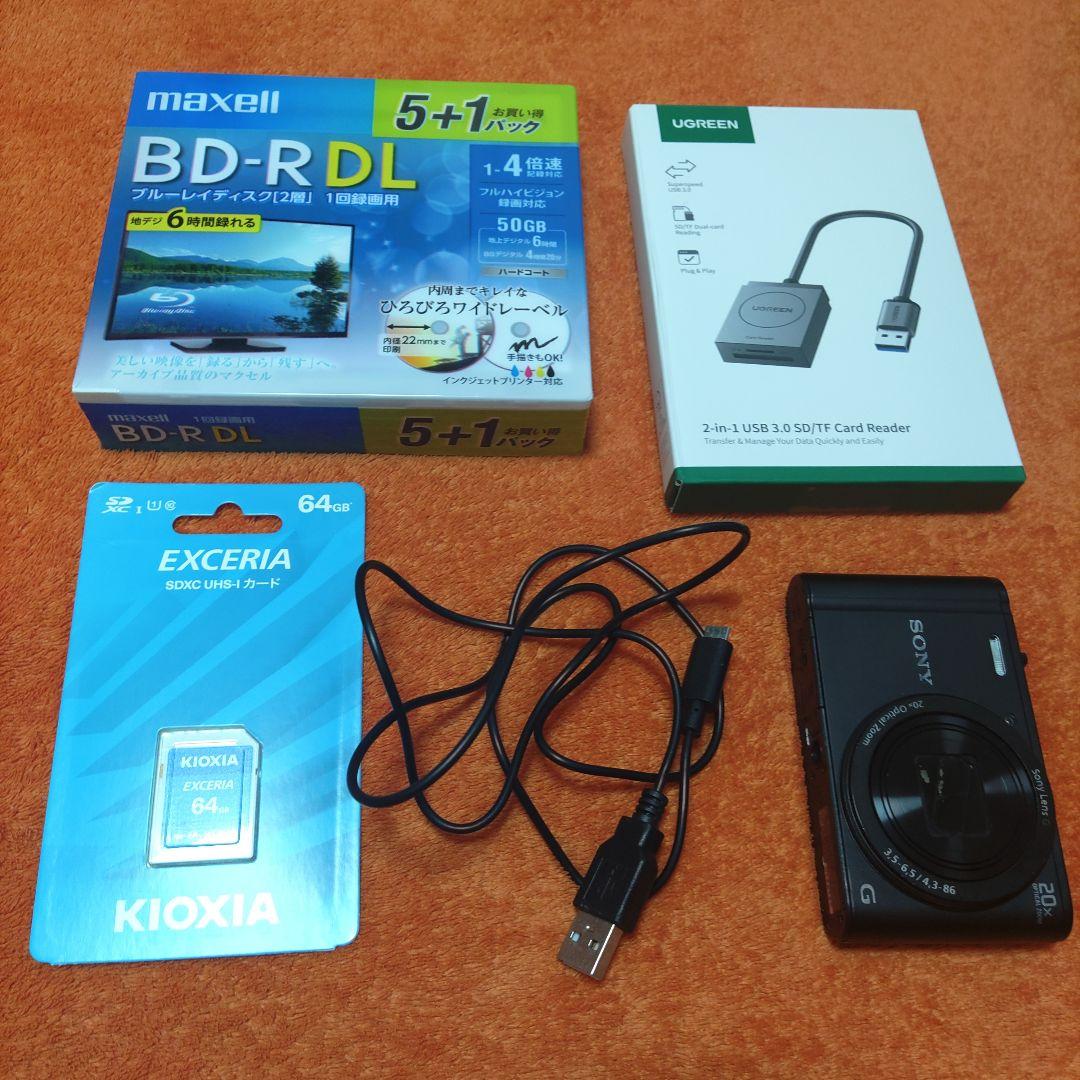 SONY DSC-WX350 G 20倍光学ズーム コンパクトデジタルカメラ