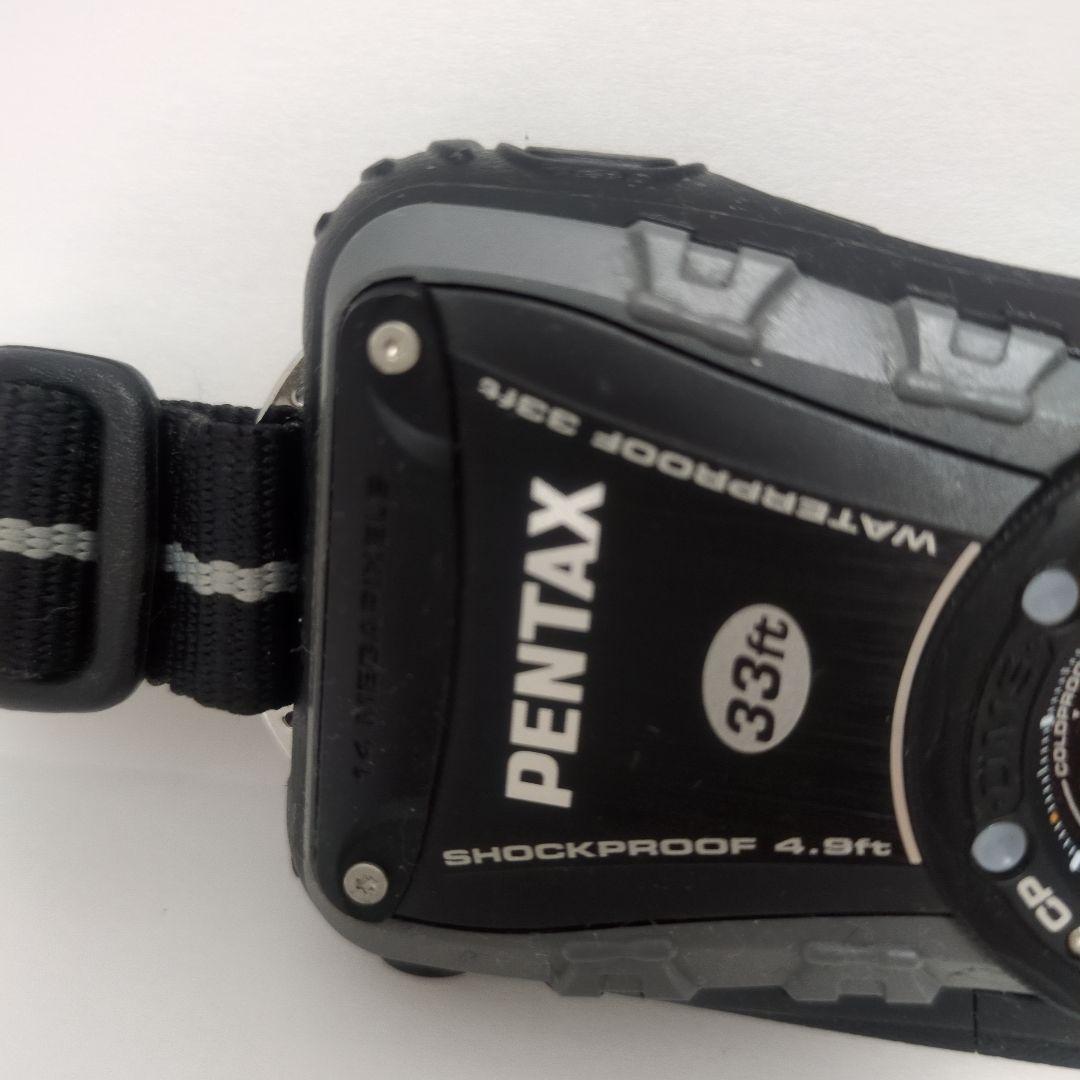 【防水カメラ】PENTAX Optio WG-1 GPS ブラック×グレー