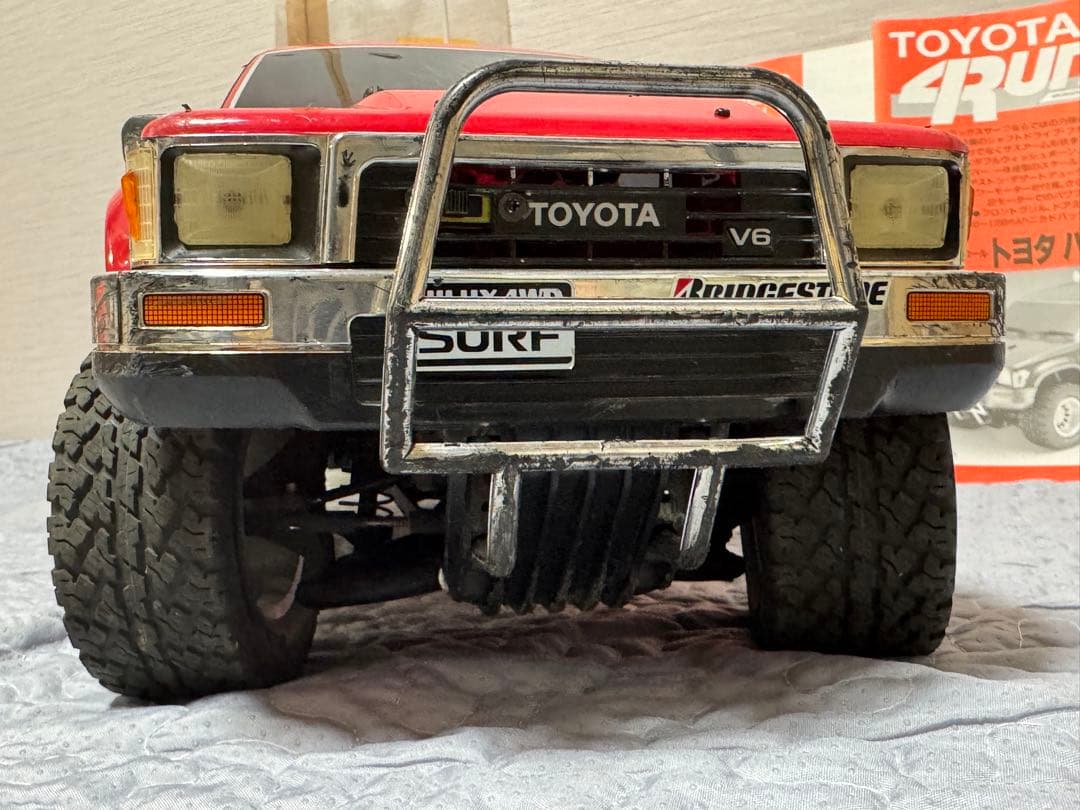 希少！年代物　京商製　1/9 電動ラジコン　ハイラックスサーフ4WD 【稼動品】