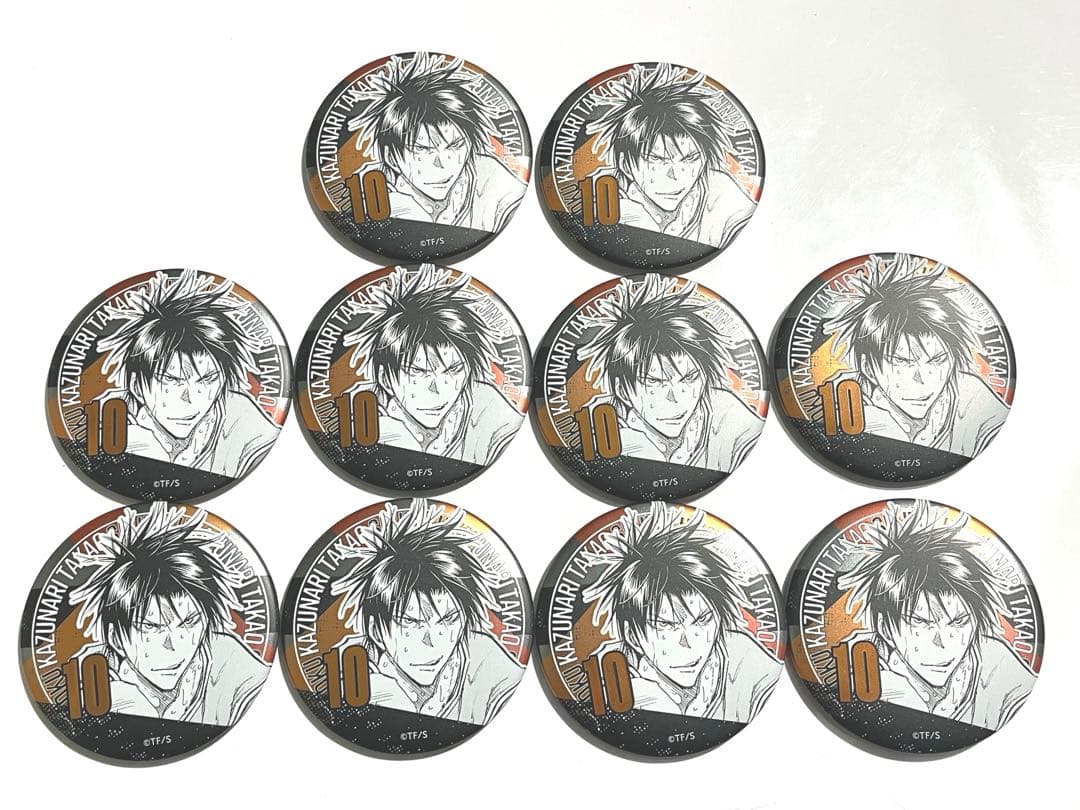 黒子のバスケ　黒バス　デコレクション缶バッジ　高尾和成