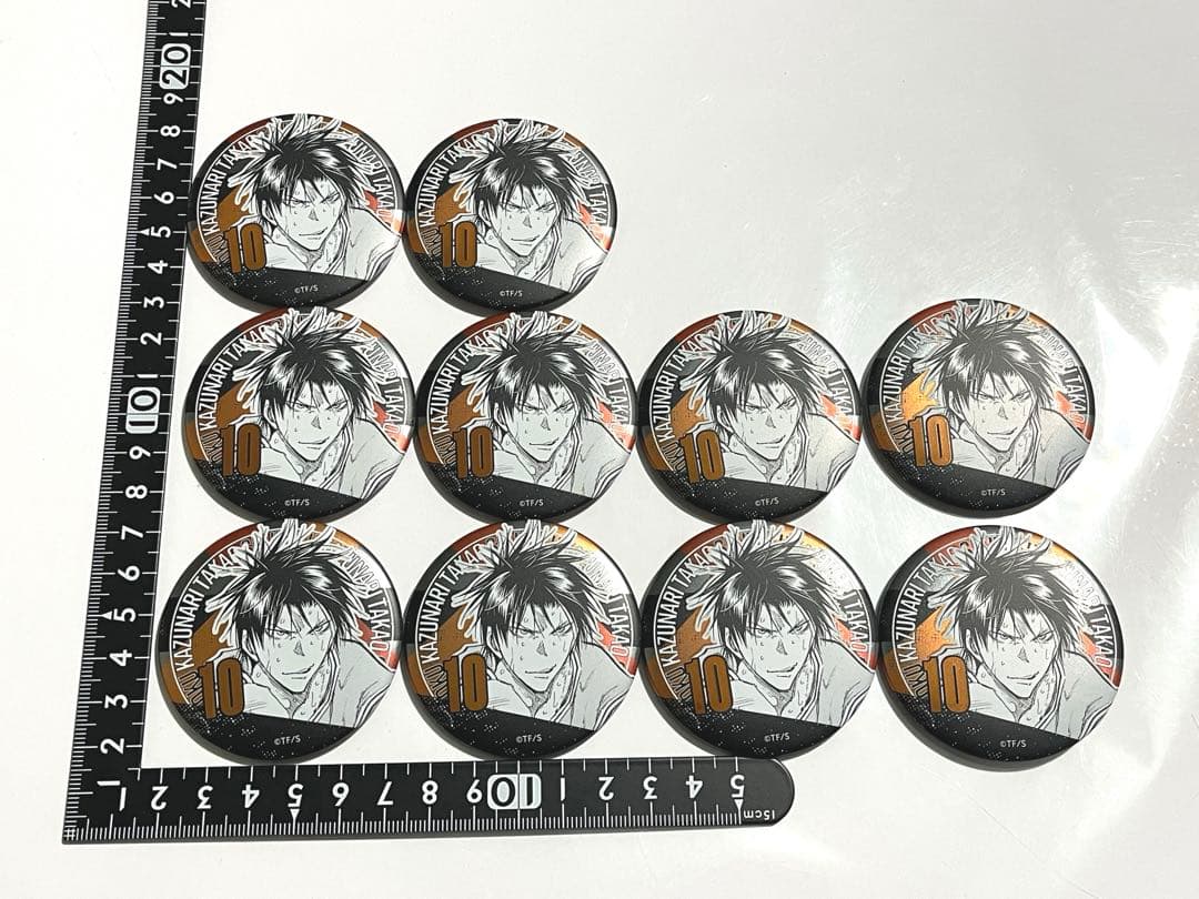 黒子のバスケ　黒バス　デコレクション缶バッジ　高尾和成