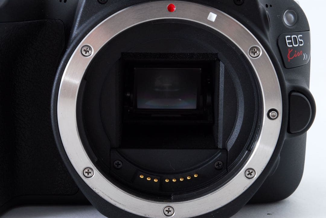 カメラバッグ付☆キャノン canon kiss x 9標準&望遠レンズセット