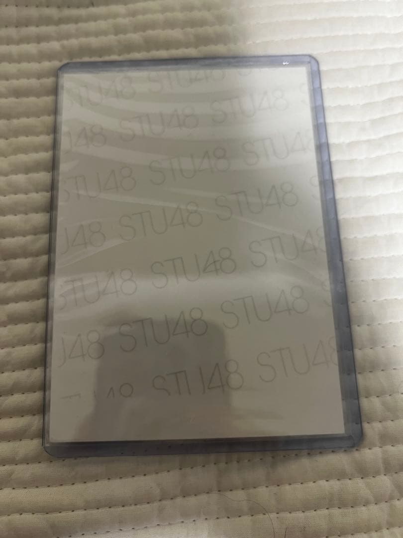 小松奈侑　直筆サイン入り生写真　stu48 4期生