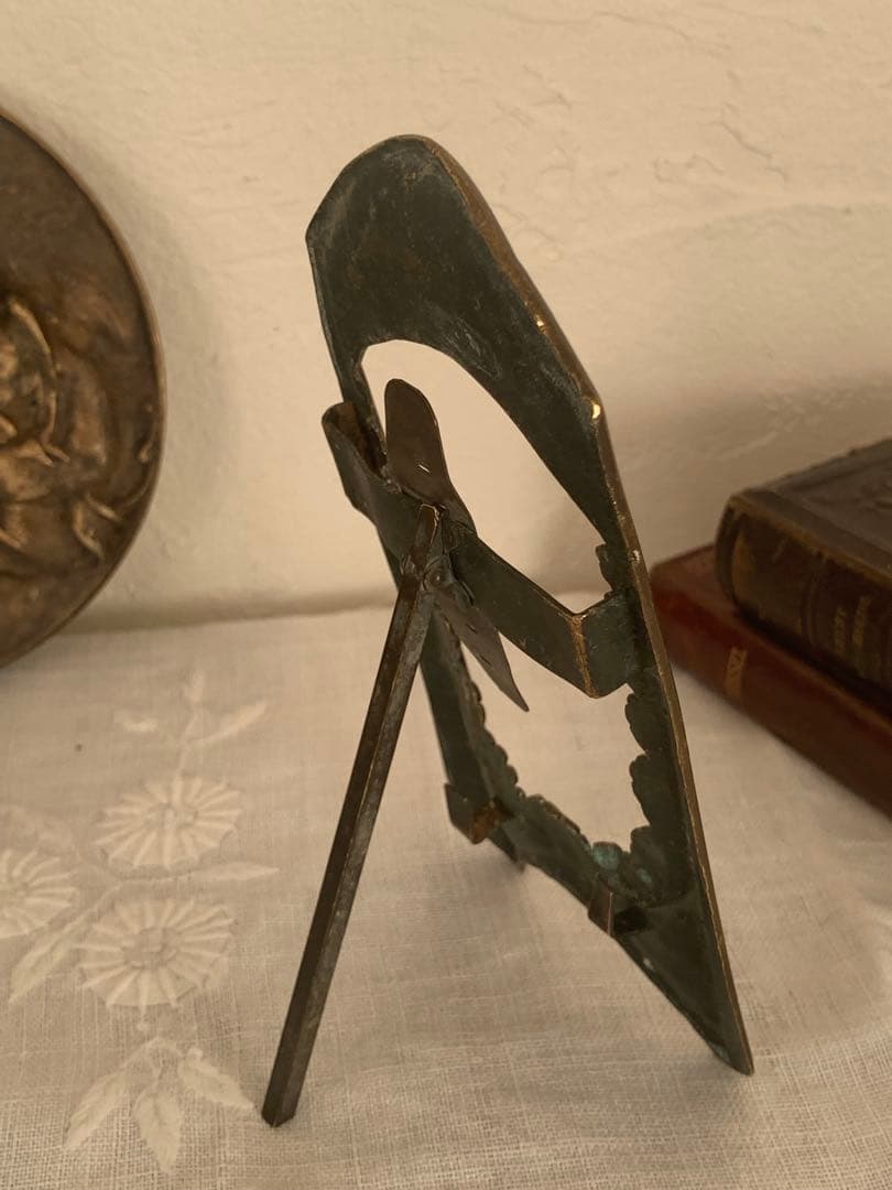 フランスアンティーク　フレーム　枠のみ　蚤の市　ブロカント