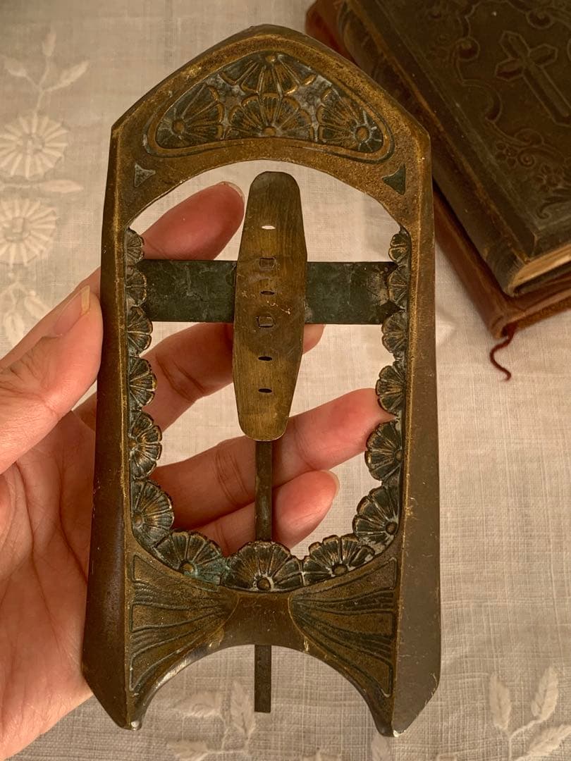 フランスアンティーク　フレーム　枠のみ　蚤の市　ブロカント