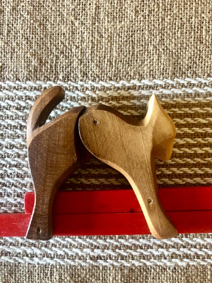 ドイツ製　デコア　犬とねこの対決？　廃盤