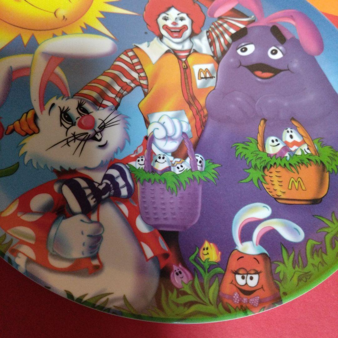 77　マクドナルド　グリマス　ロナルド　絵皿　お皿　プレート　ミールトイ
