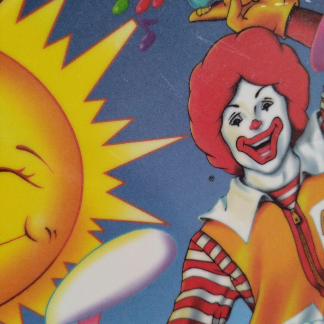 77　マクドナルド　グリマス　ロナルド　絵皿　お皿　プレート　ミールトイ
