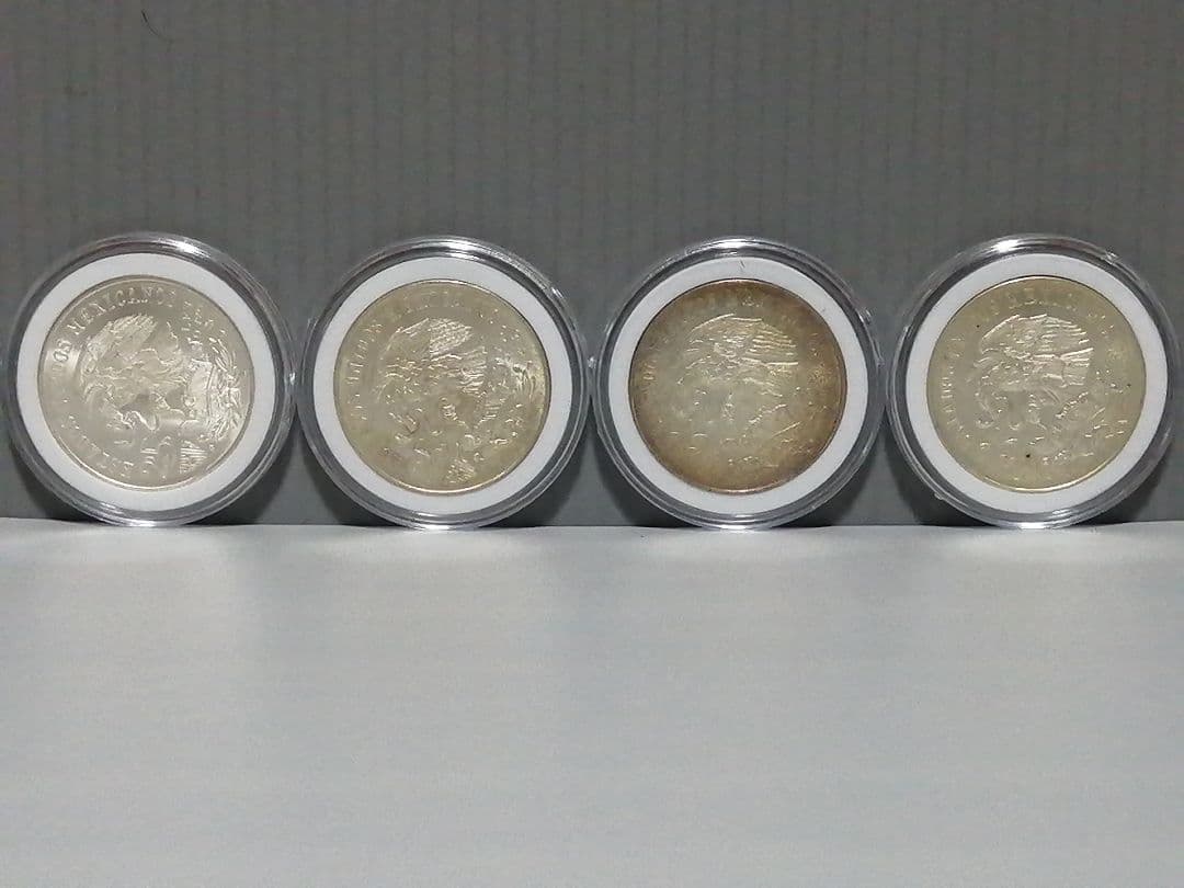 メキシコオリンピック記念25ペソ銀貨　1968