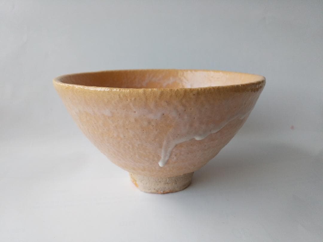 萩焼 茶碗 北浜山 御台場窯 渋谷泥詩 共箱 共布 栞 茶道具 抹茶碗 新品