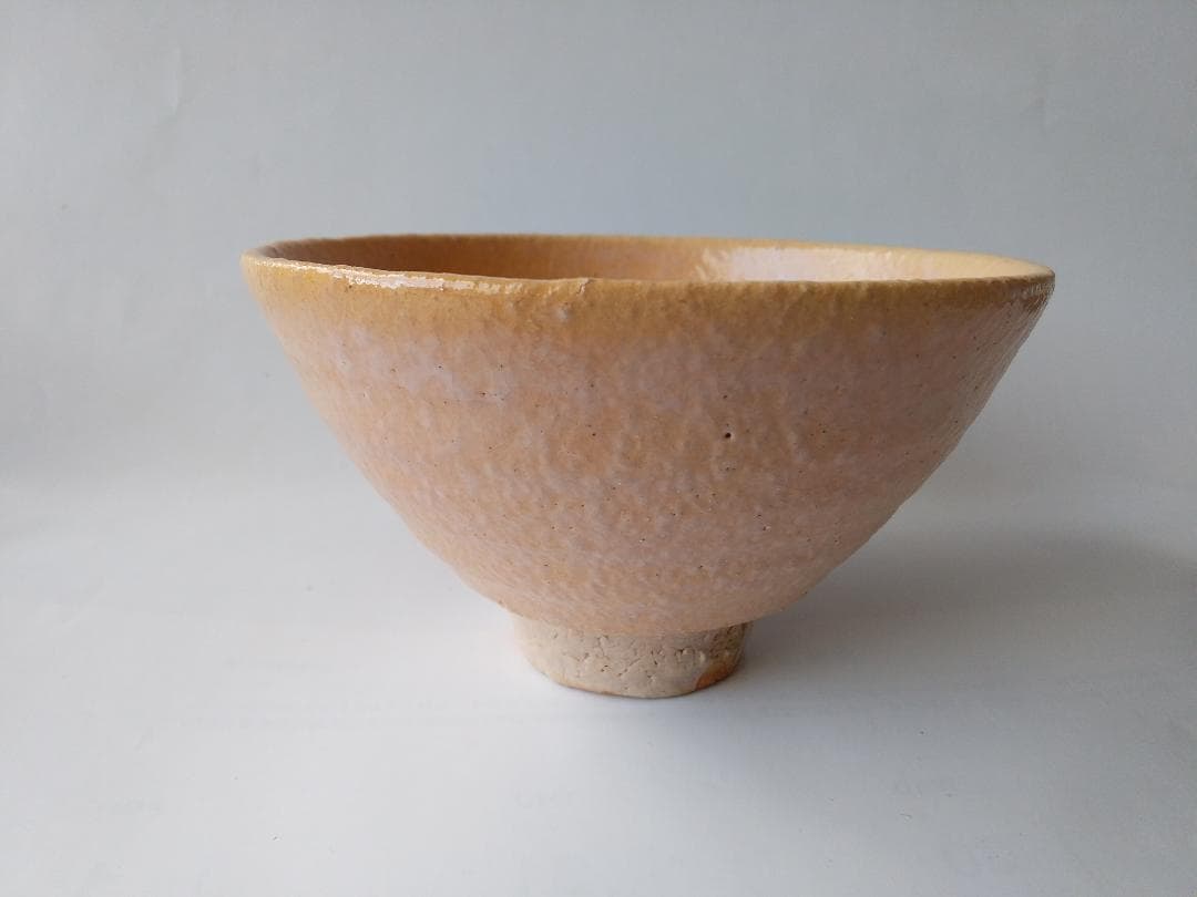 萩焼 茶碗 北浜山 御台場窯 渋谷泥詩 共箱 共布 栞 茶道具 抹茶碗 新品