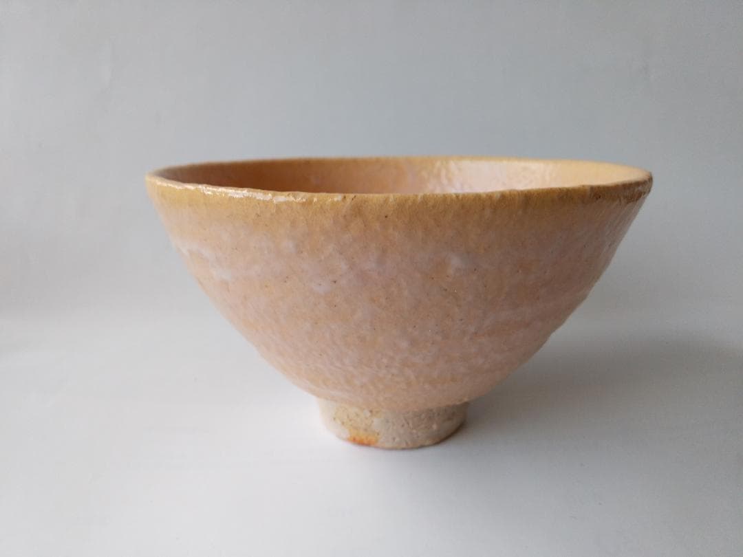 萩焼 茶碗 北浜山 御台場窯 渋谷泥詩 共箱 共布 栞 茶道具 抹茶碗 新品