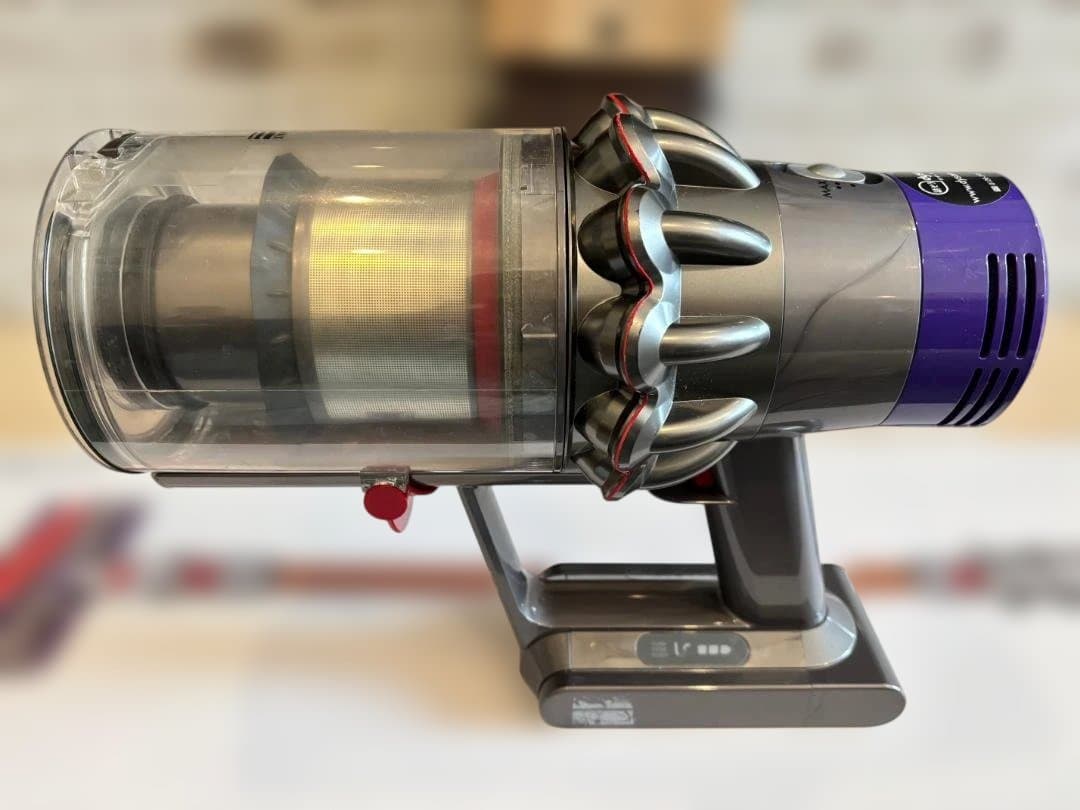 DysonV10 Fluffy（外箱・フロアドック付、動作可、バッテリー要交換）