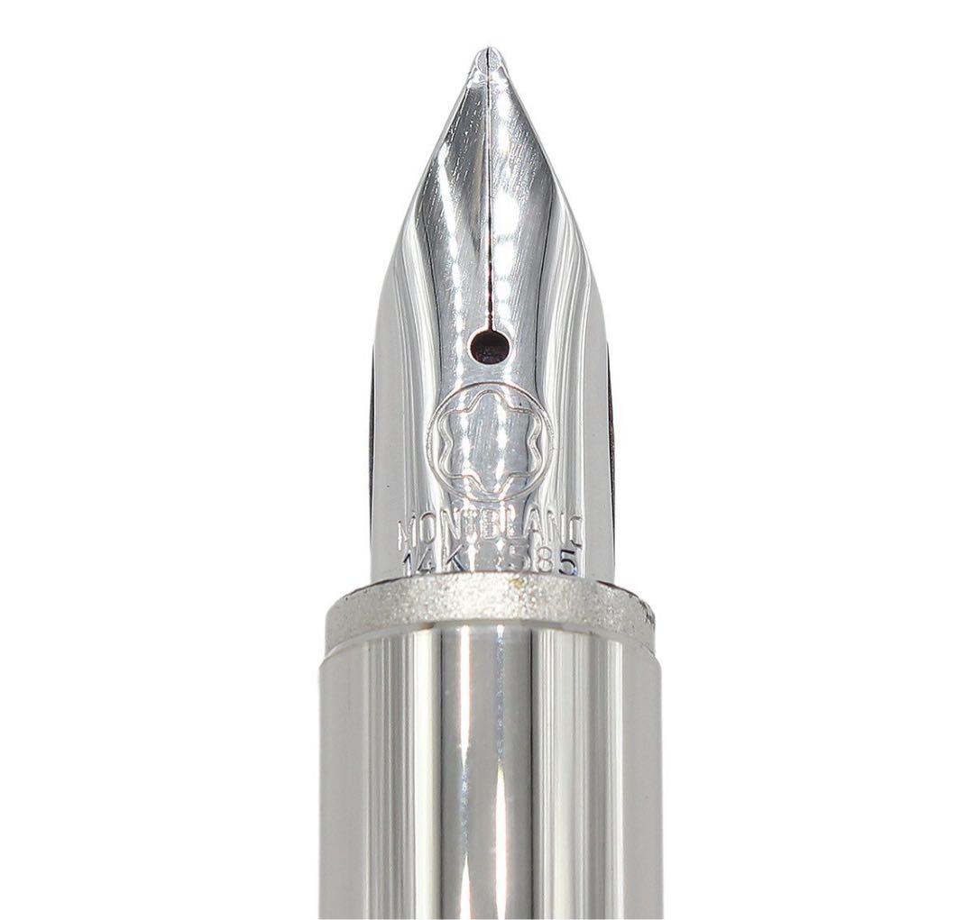 R2201 モンブラン スターウォーカー メタルラバー 万年筆 14K/585