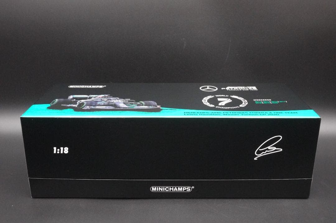 1/18 メルセデス W11 トルコGP 7th チャンピオン L.ハミルトン