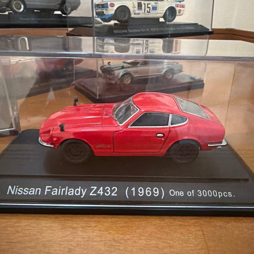 1/43 ミニカー 9台セット フェアレディZ スカイライン ダットサン