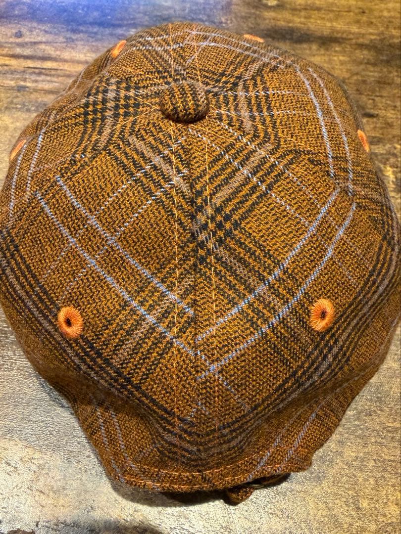 Stussy チェック柄 ベースボールキャップ