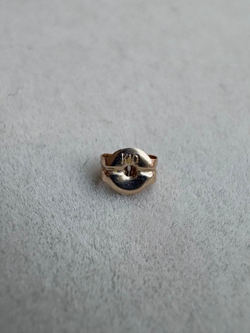 アガット（agate) K10ピアス